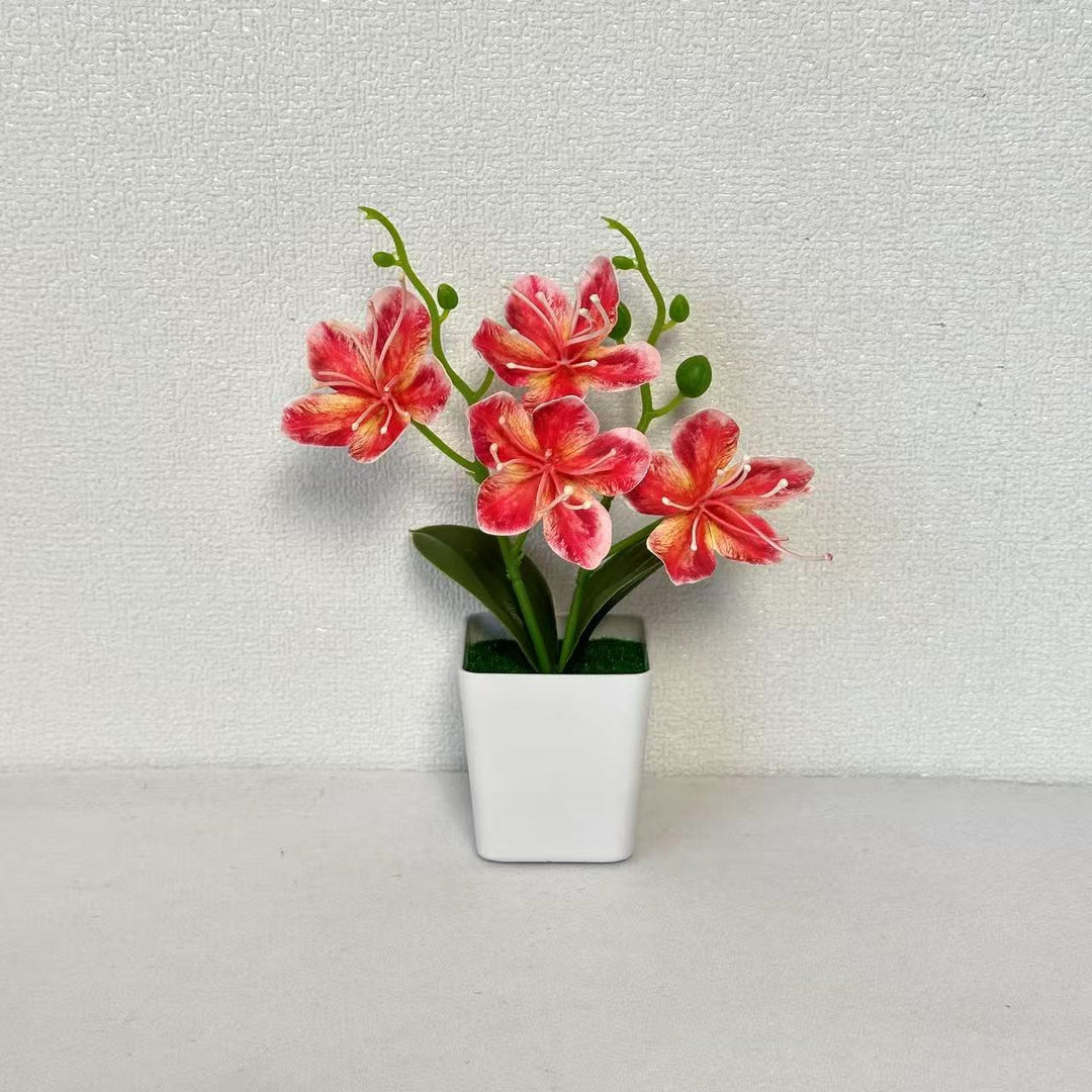 Realistische Blumenanordnung