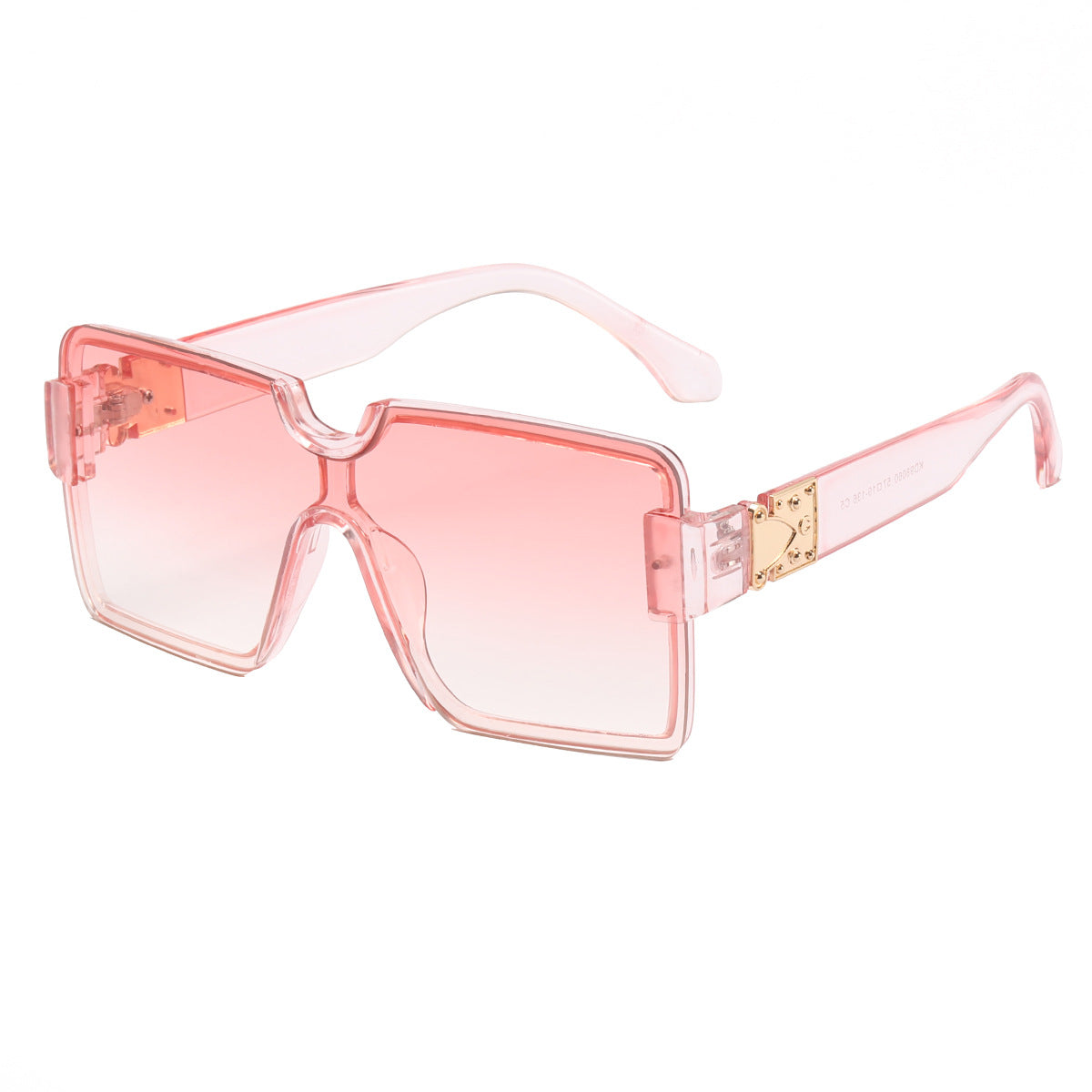 Damen oversized Sonnenbrille mit einzigartigem Rahmen Karnz