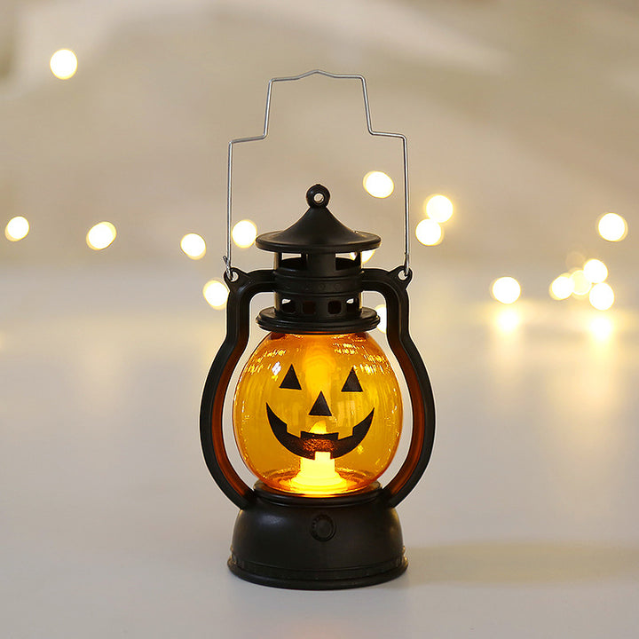 Gruselige Halloweenlaterne