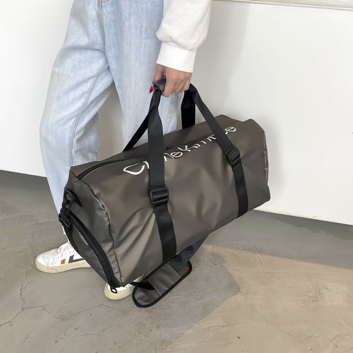 Wasserfester Gym Reise Duffel Tasche Karnz
