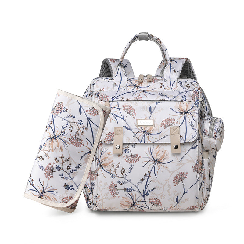 Geräumiger multifunktionaler Wickelrucksack Karnz