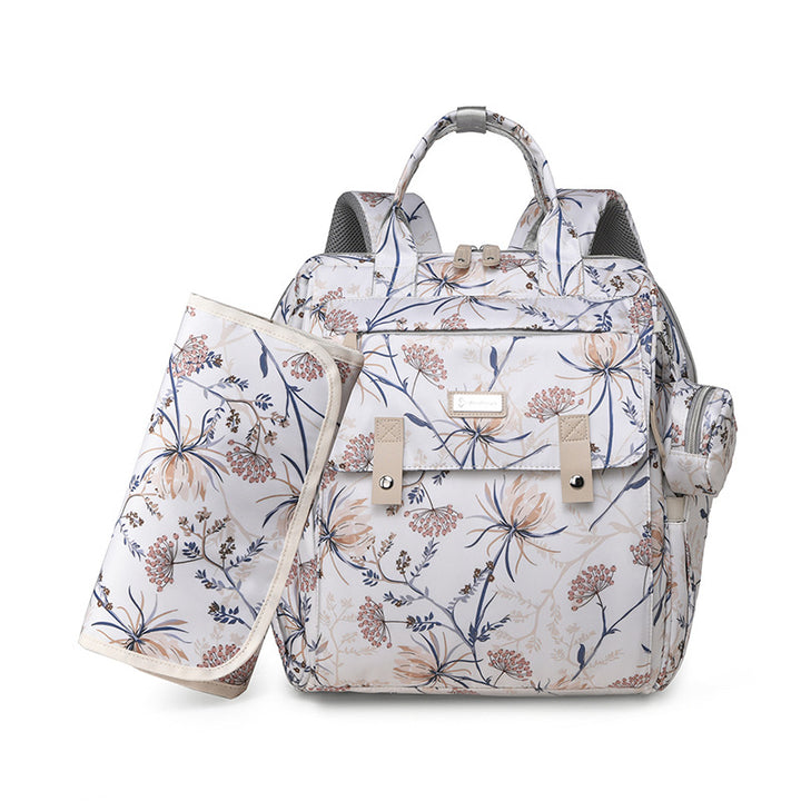 Geräumiger multifunktionaler Wickelrucksack Karnz