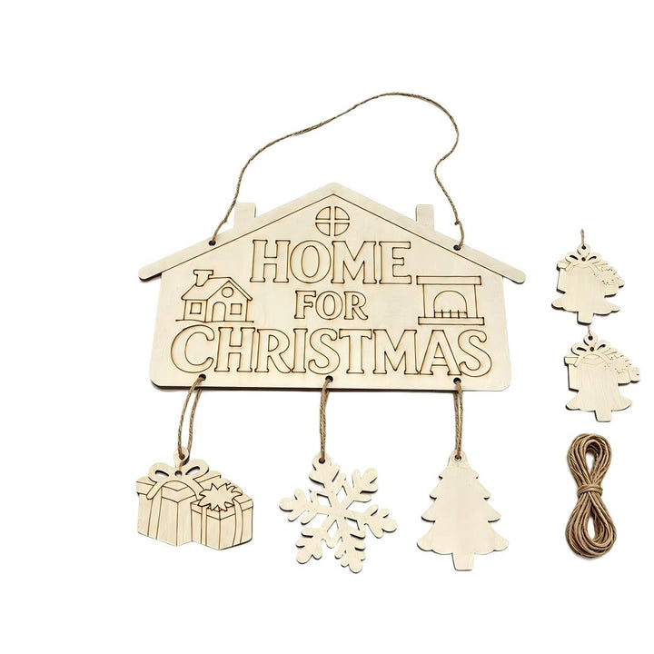 Holz Weihnachtsdeko Schild