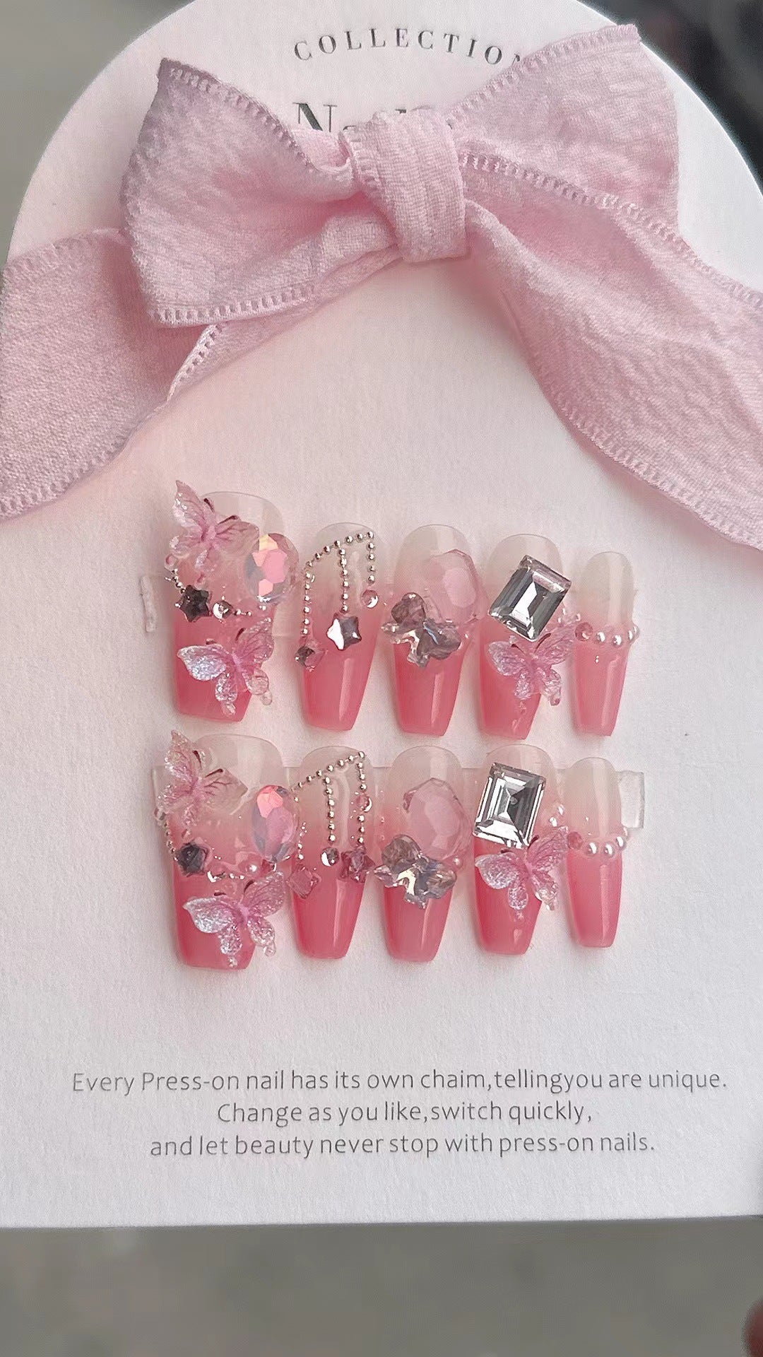 Dekoratives Press-On Nagelkunstset 1790731540
