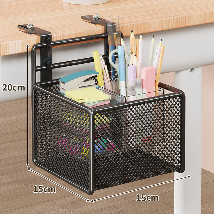 Unter-Desk Klemmbefestigung Mesh Aufbewahrungskorb Organizer
