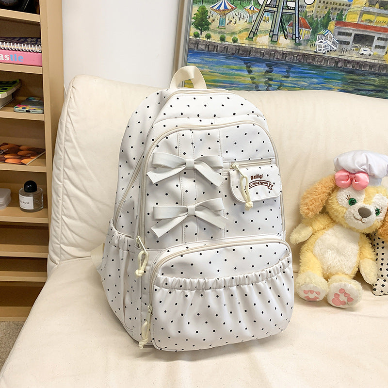 Charmanter mit Schleifen verzierten Rucksack Karnz