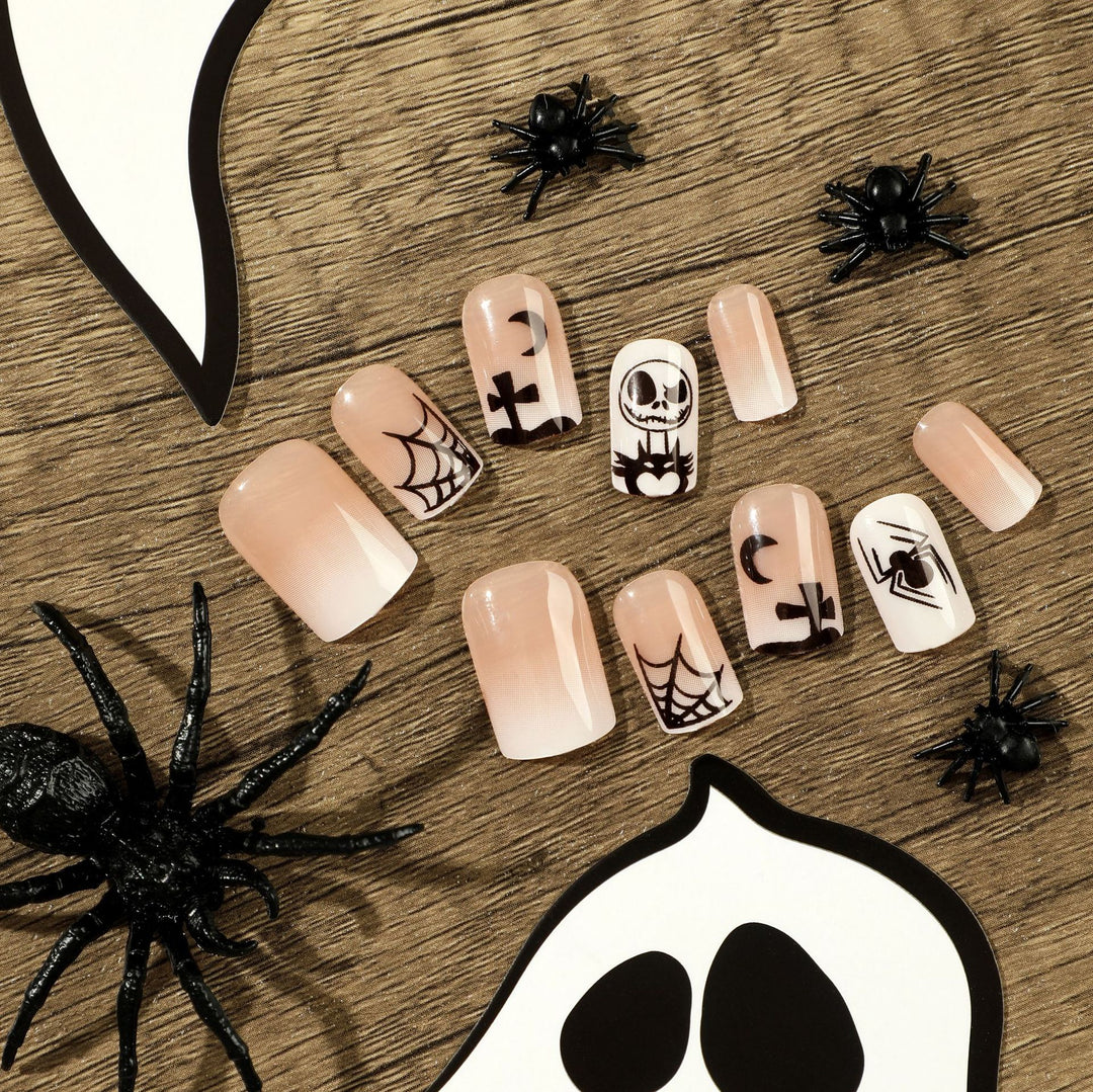 Kreative Halloween Nagelkunst Karnz