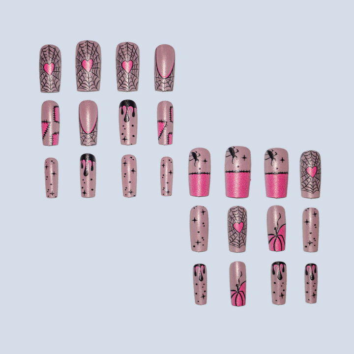 Künstlerisches Halloween-Nagelkunst-Design-Set  1790958074