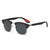 Damen stilvolle Retro-Sonnenbrille mit markantem Rahmen Karnz