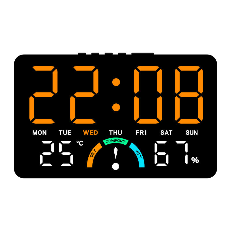 Digitaluhr mit Umfangreicher Wetteranzeige Karnz