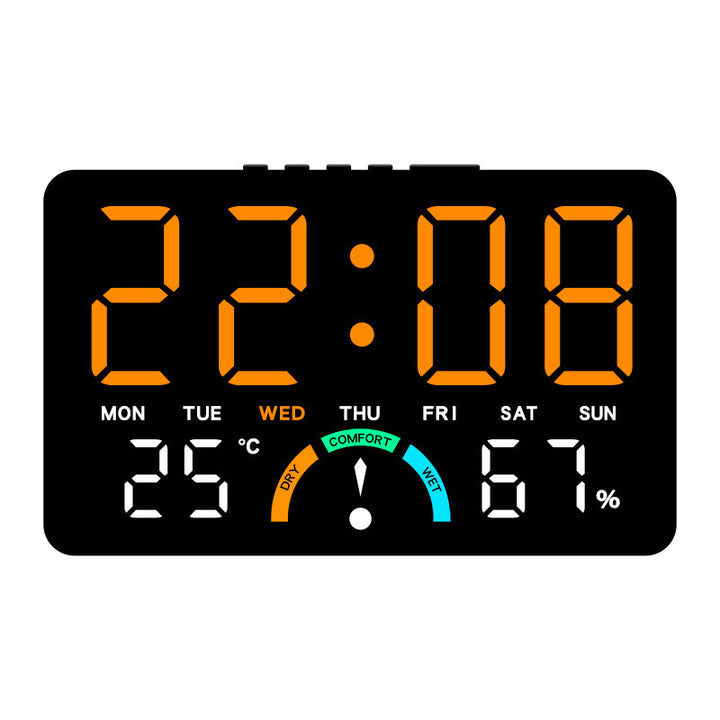 Digitaluhr mit Umfangreicher Wetteranzeige Karnz