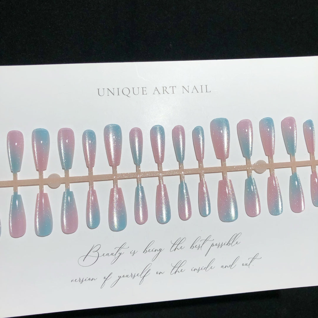 Allmählich Ombre Design Aufklebenägel