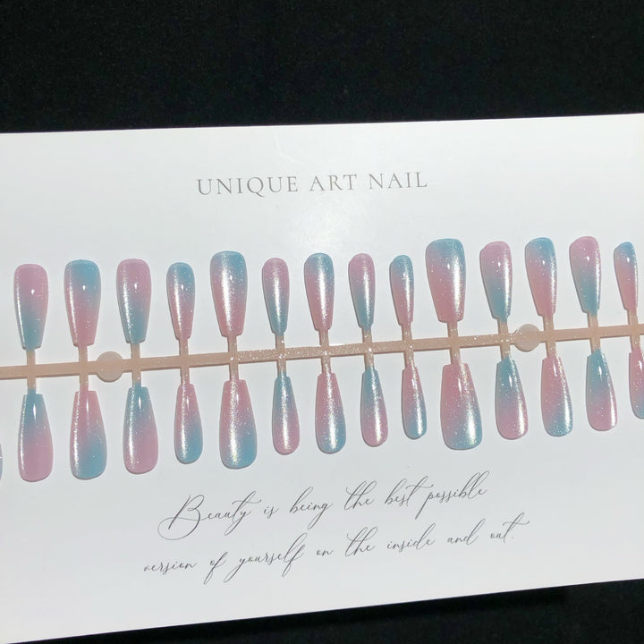 Allmählich Ombre Design Aufklebenägel