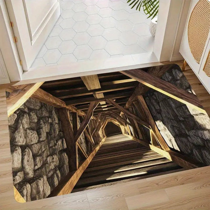 3D Künstlerische Tiefenillusion Matte Karnz