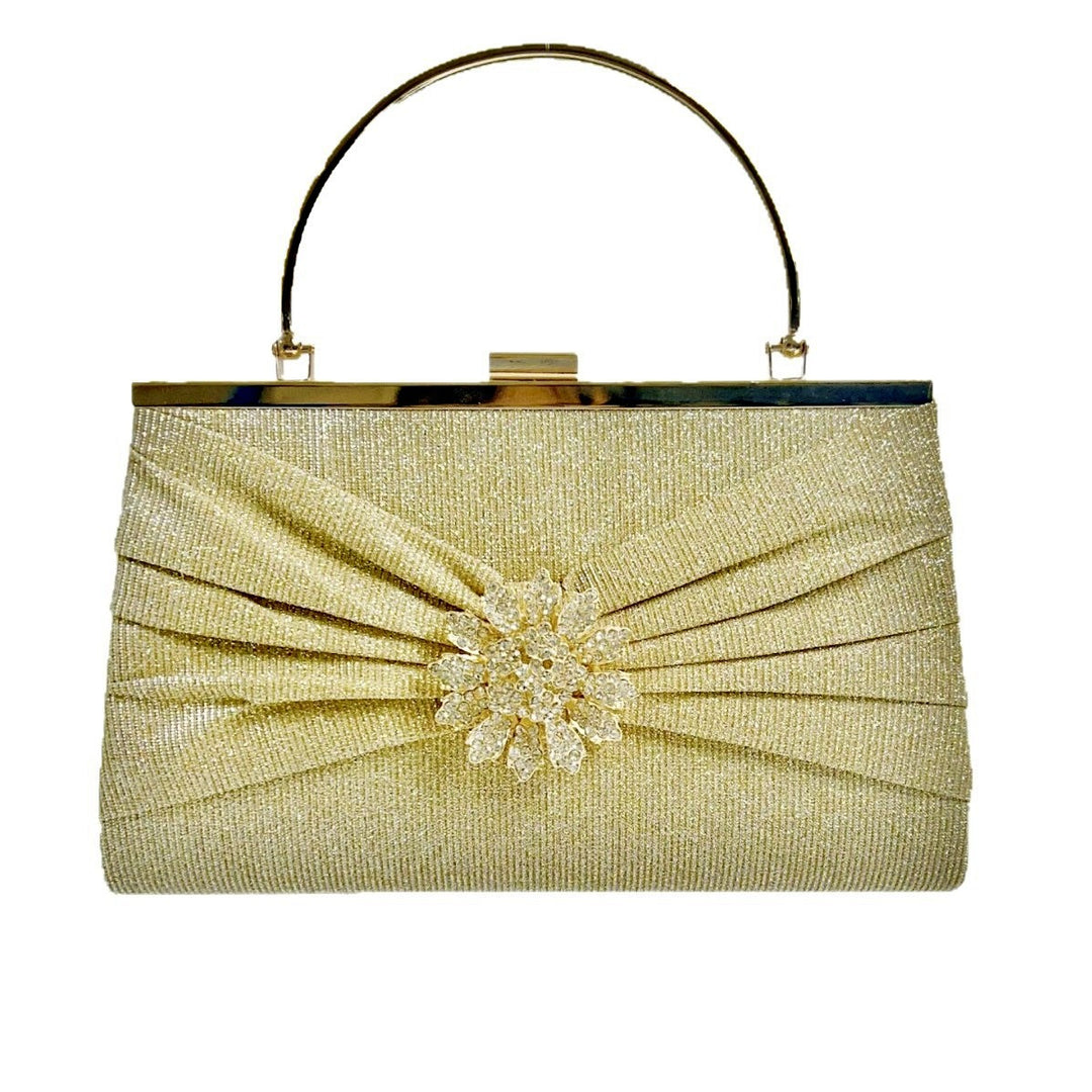 Glamouröse Metallische Abend-Handtasche