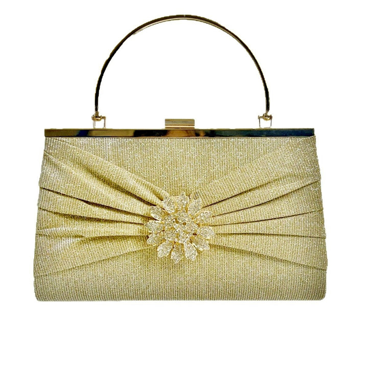 Glamouröse Metallische Abend-Handtasche