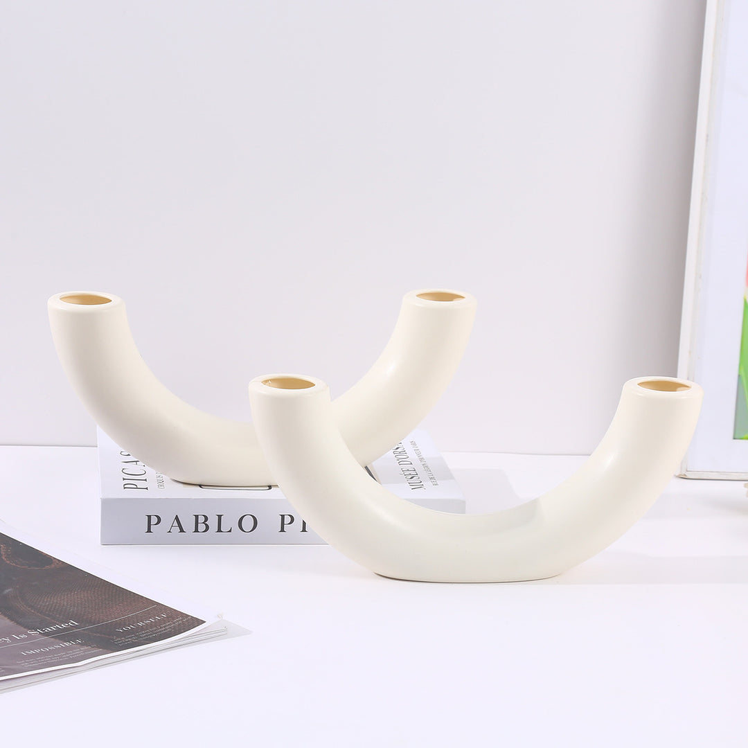 Elegante dekorative Kurven-Planter