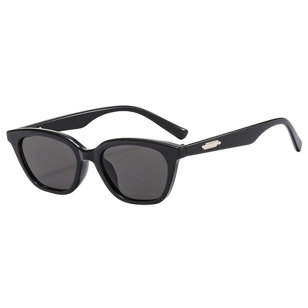 Vintage-inspirierte übergroße eckige Sonnenbrille Karnz