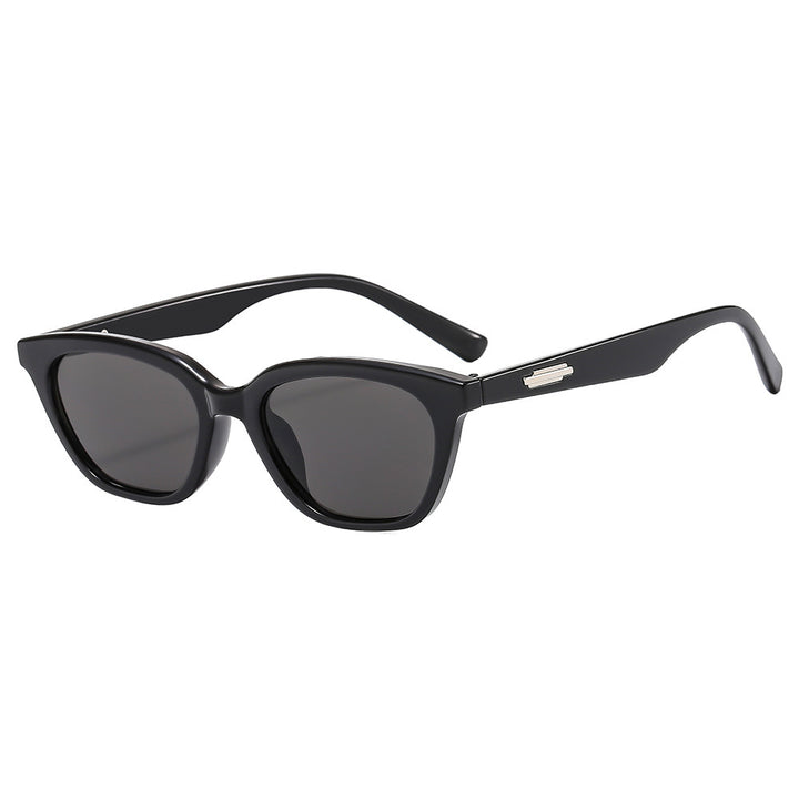 Vintage-inspirierte übergroße eckige Sonnenbrille Karnz