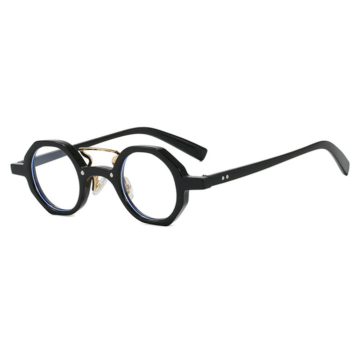 Damen stilvolle Sonnenbrille im einzigartigen achteckigen Design Karnz