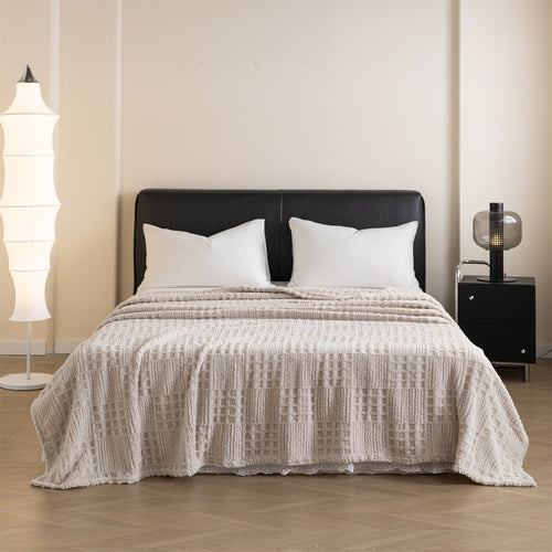 Damen Gemütliche und elegante Plaid-Decke Karnz