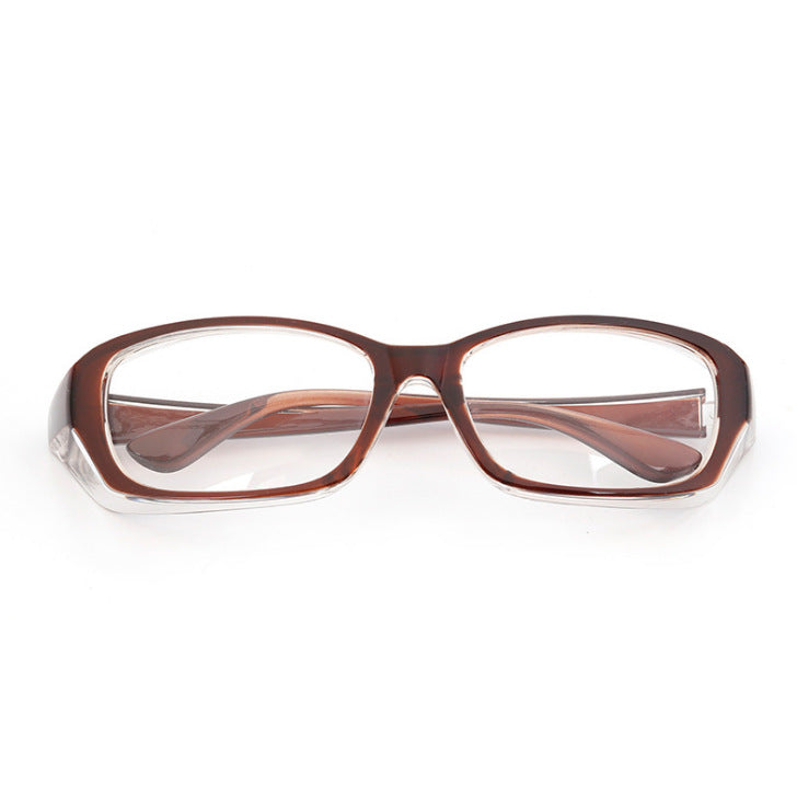 Damen modische rechteckige Brille mit robustem Rahmen Karnz