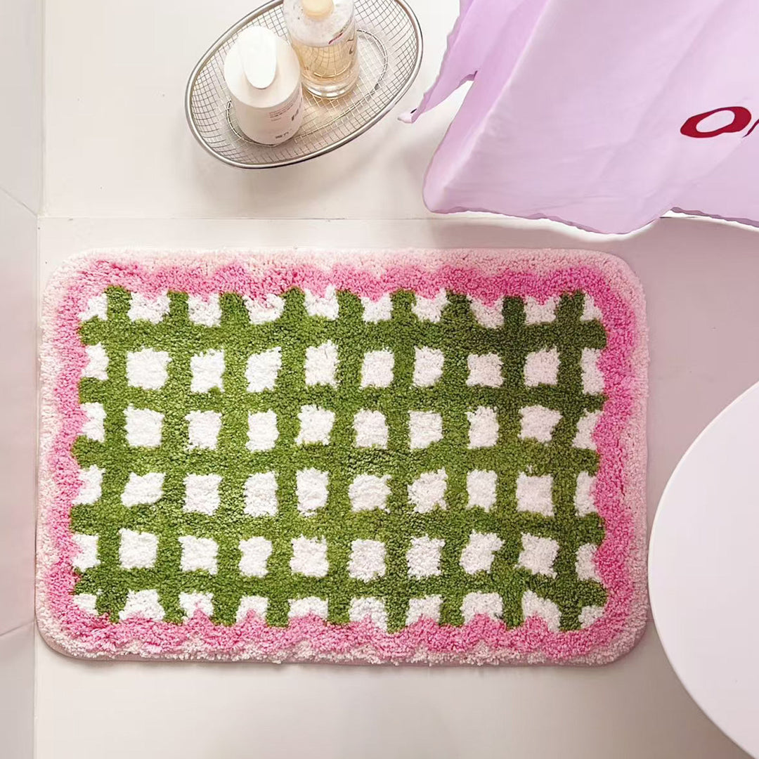 Gemütliche Mikrofaser-Badematte