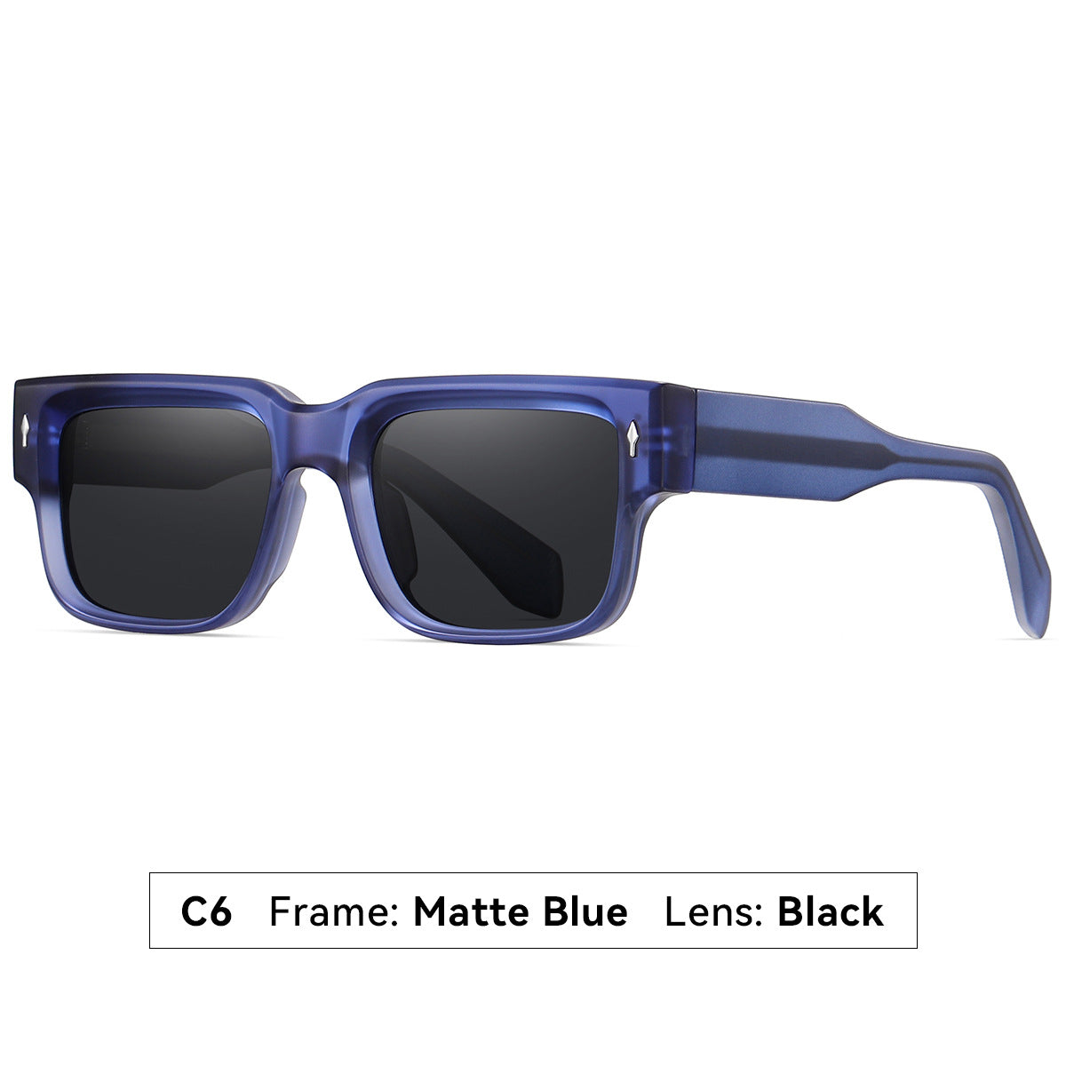 Damen Sonnenbrille im modernen, kantigen Design Karnz