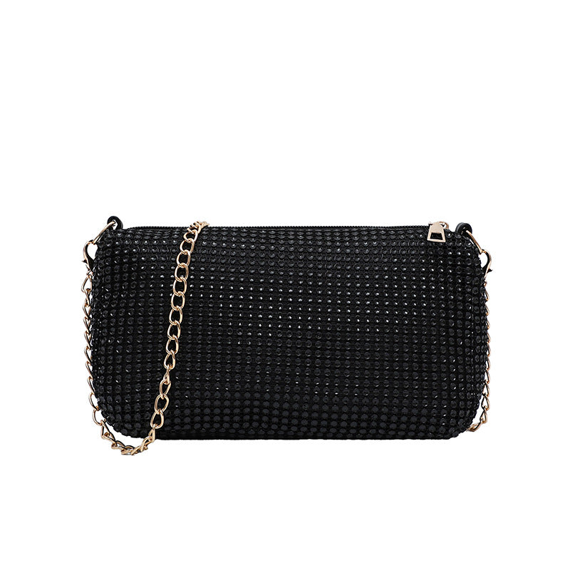 WoGlamorous Rhinestone Abendausschnitt Karnz