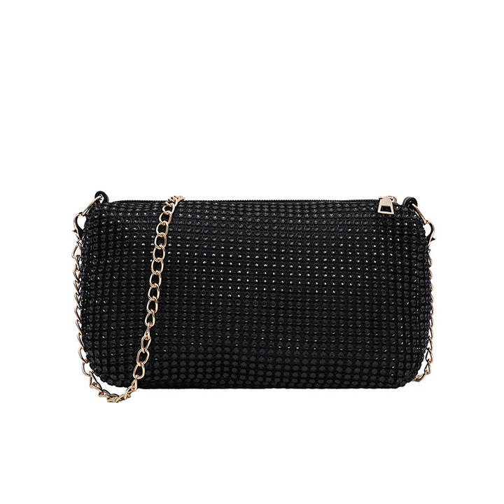 WoGlamorous Rhinestone Abendausschnitt Karnz
