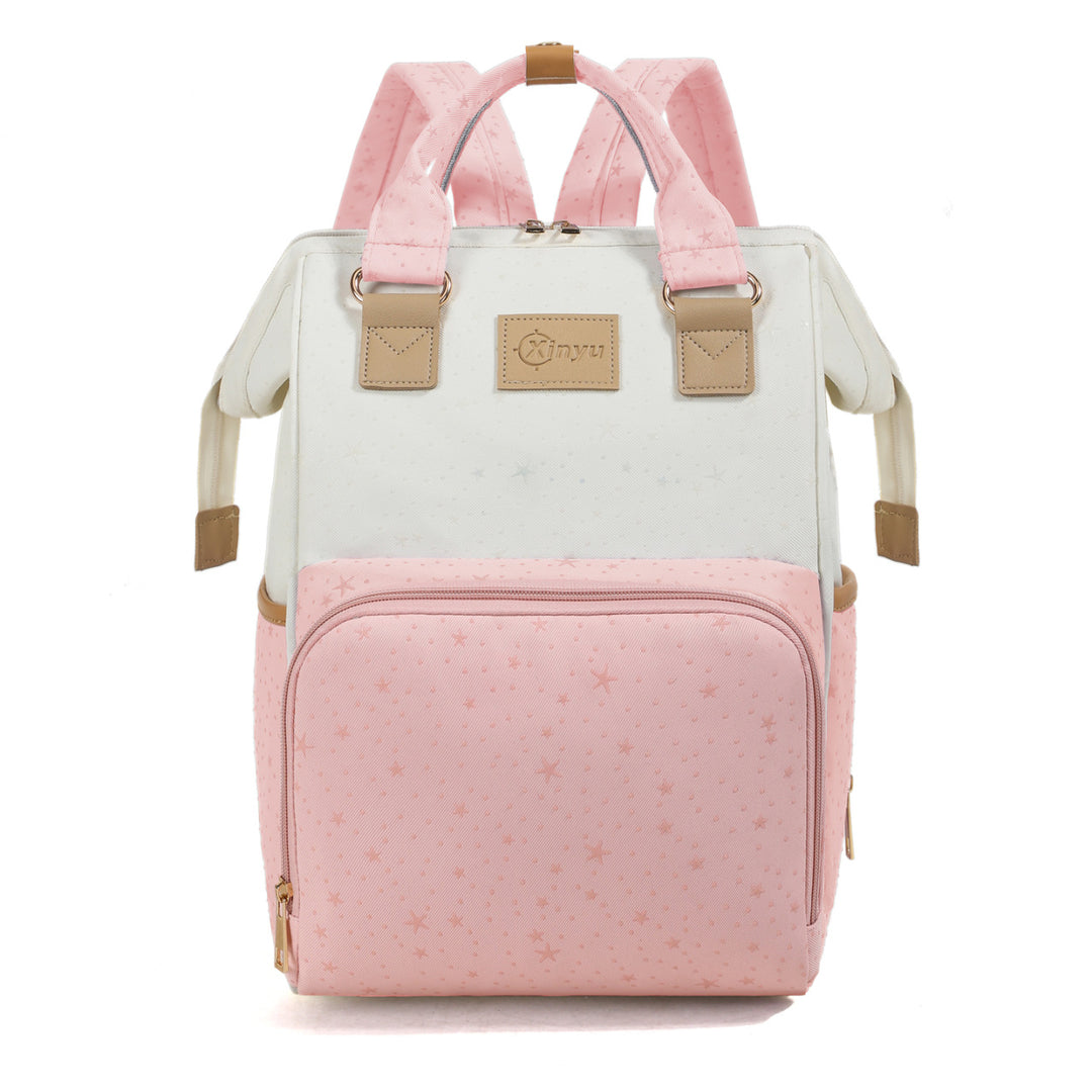 Sternen Druck Multi-Funktions Wickeltasche und Reise Rucksack Karnz