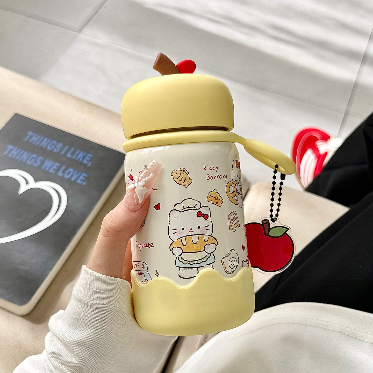 Damen Trinkbecher mit Motiv Karnz