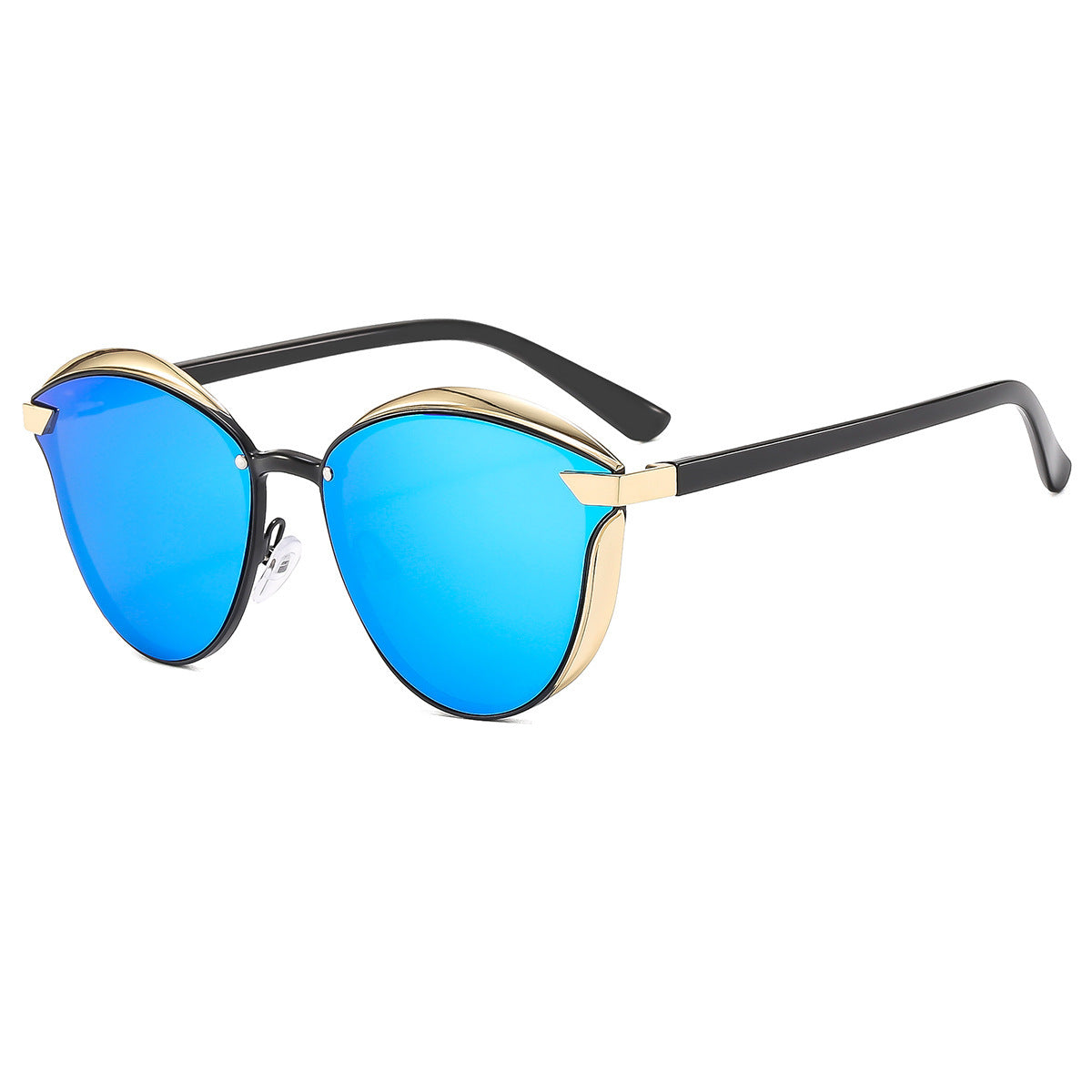 Damen Designer-Sonnenbrille mit edlem Facettendesign und hochwertigem UV-Schutz Karnz