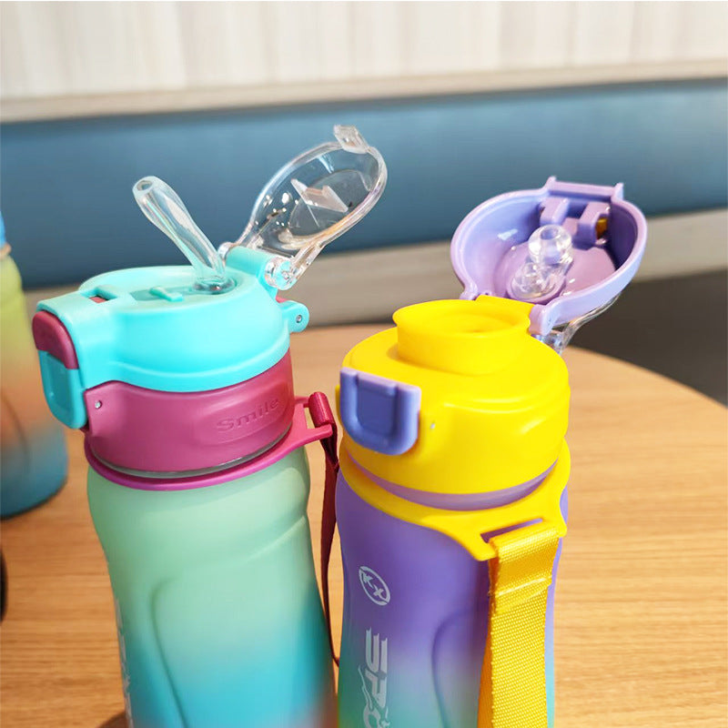 Damen Sportliche Trinkflasche mit ergonomischem Design Karnz
