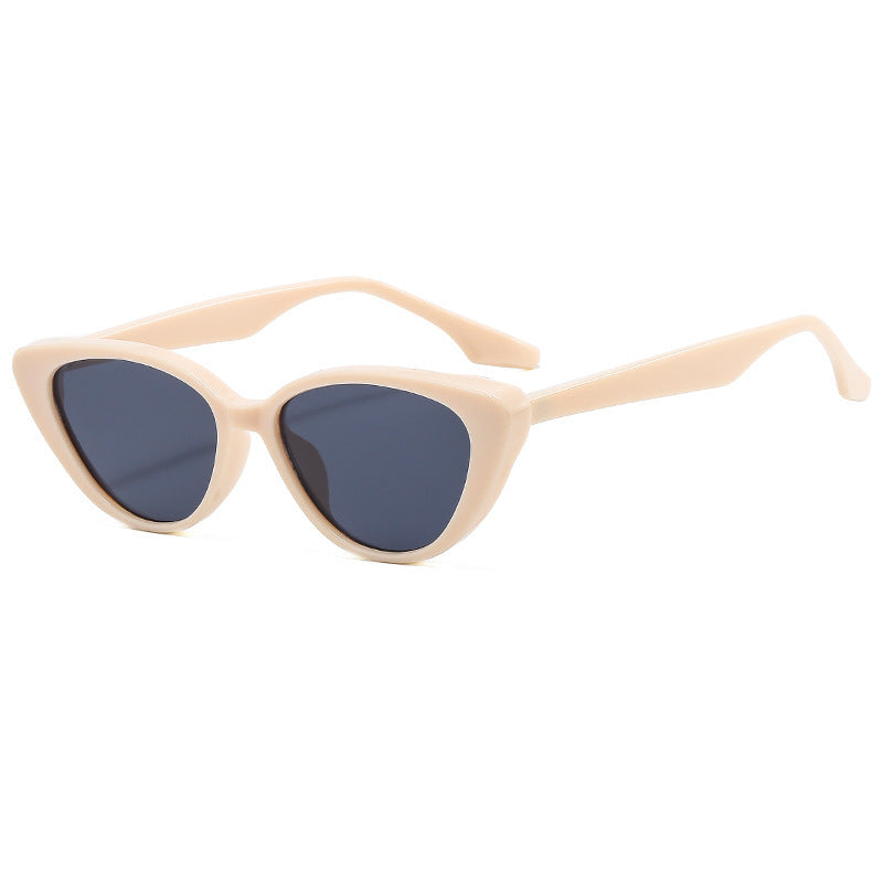 Damen Cat-Eye Sonnenbrille mit modernem extremen Rahmen Karnz