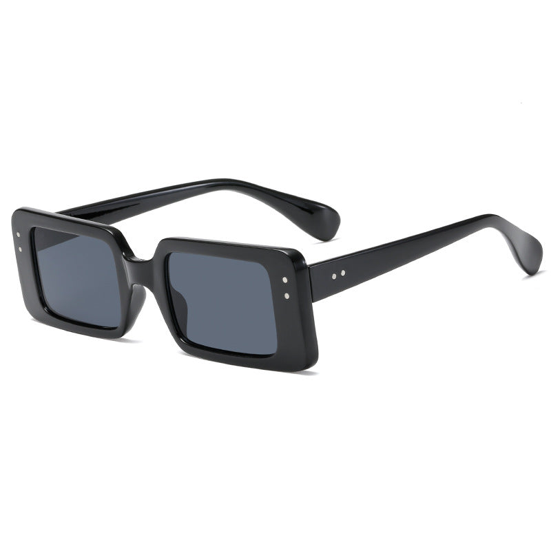 Damen modische quadratische Sonnenbrille mit modernem Design und UV-Schutz Karnz