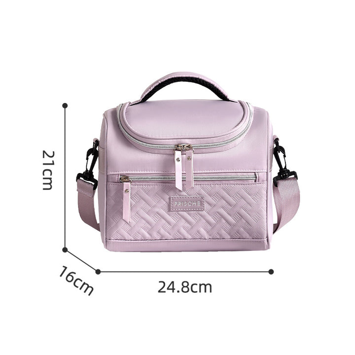 Stylische isolierte Lunch-Tasche