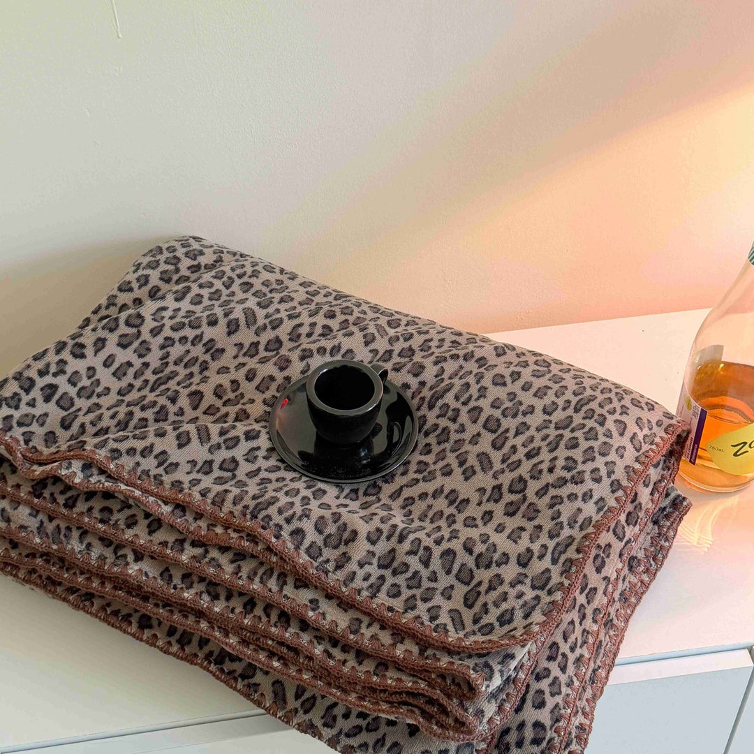 Tiersch-Print Kuscheldecke Karnz