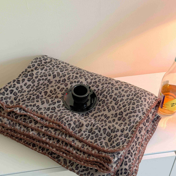 Tiersch-Print Kuscheldecke Karnz