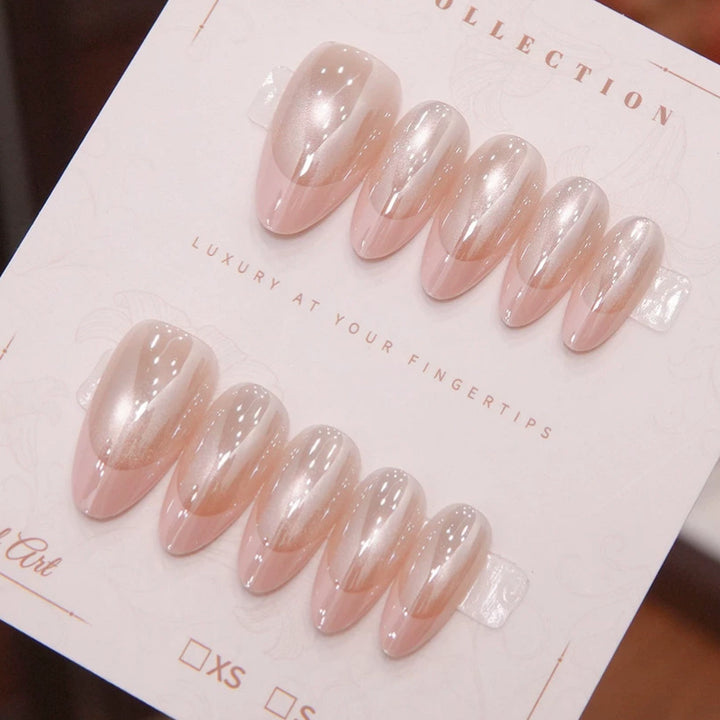 Elegante Stiletto Druck-Nagelentwürfe