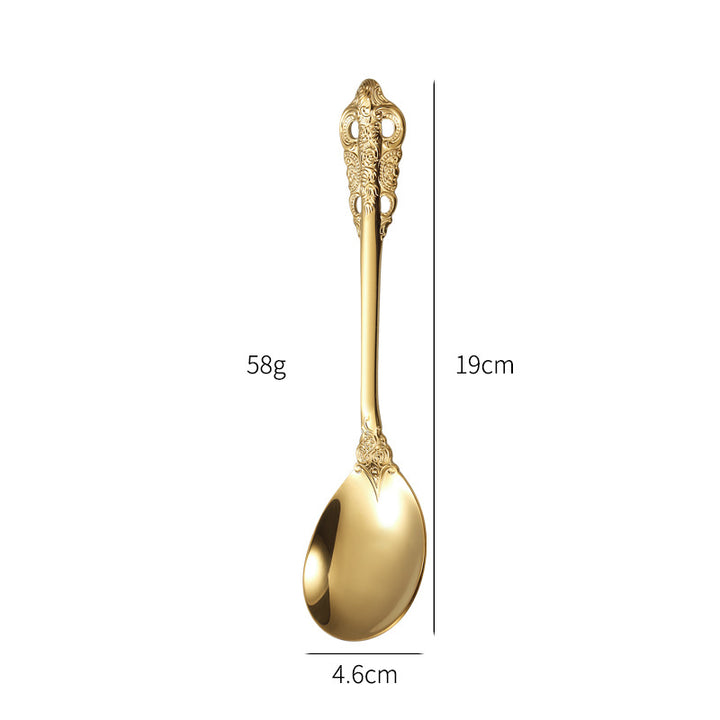 Elegante Fischgabel mit Kunstvollem Griffdesign Karnz