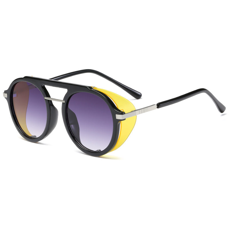 Damen extravagant geformte Sonnenbrille Karnz