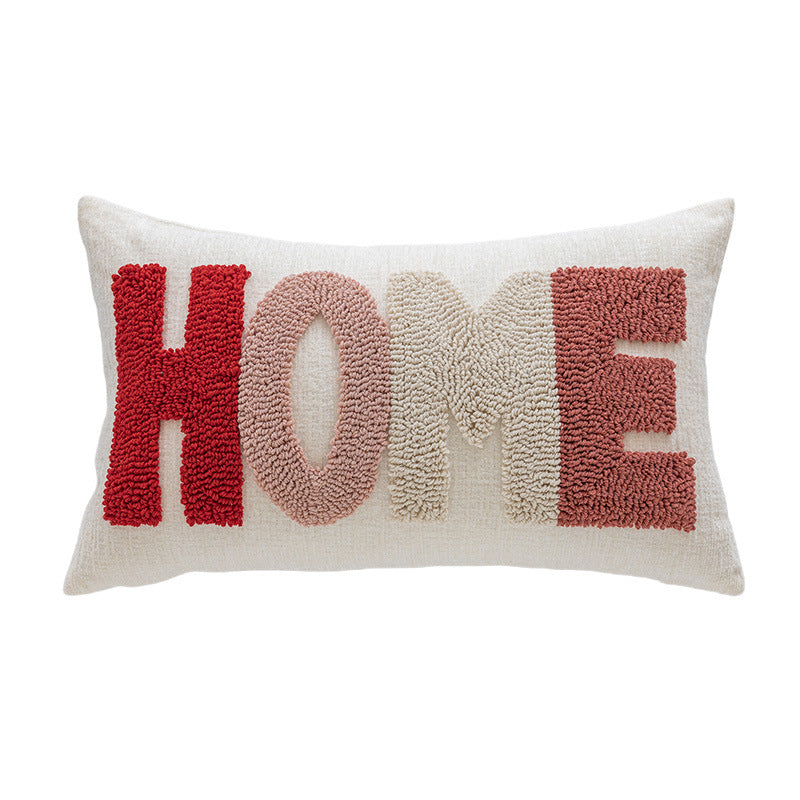 Dekoratives Love-Stitched Kissen
