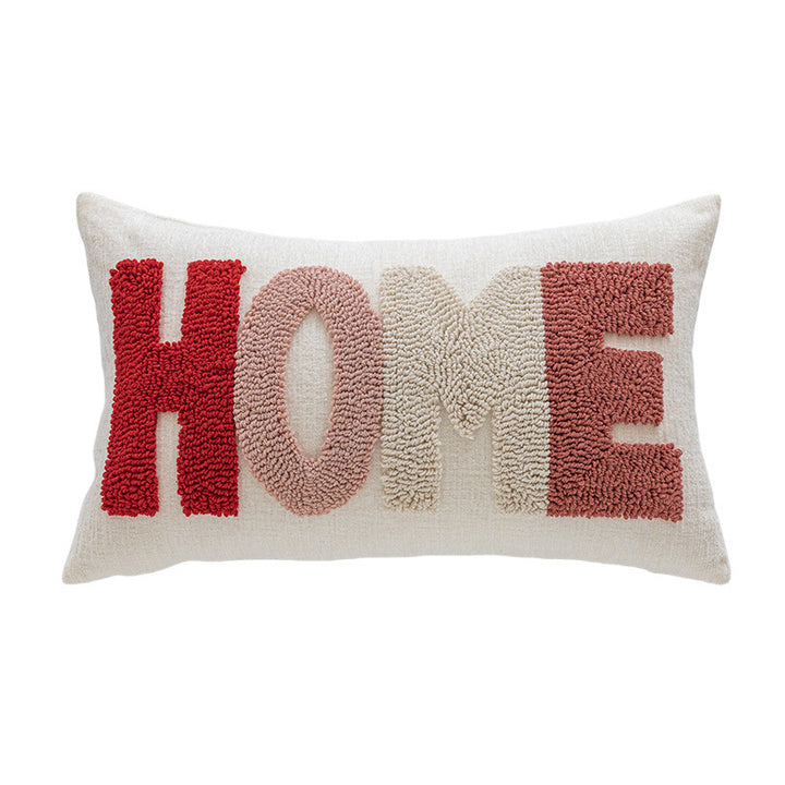 Dekoratives Love-Stitched Kissen