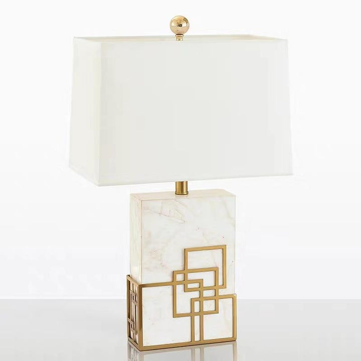 Geometrische moderne Tischlampe