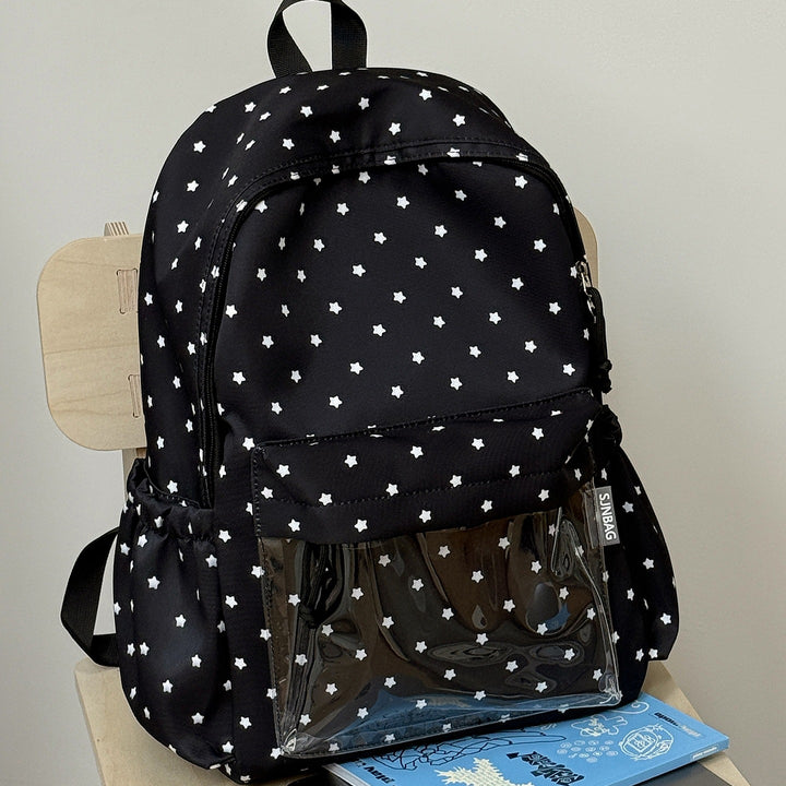 Niedlicher Sternenbedruckter Freizeit-Rucksack Karnz