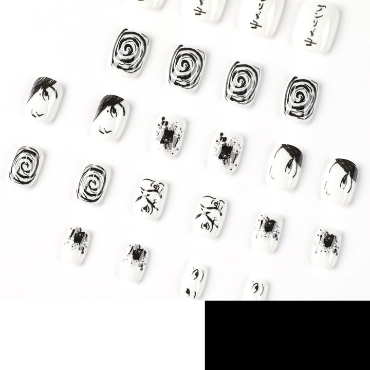 Kreative Nagelkunst mit Kunstmotiv Karnz