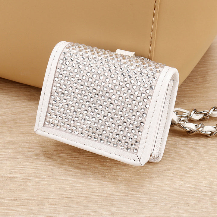 Glamouröse Strass Mini Geldbörse Karnz