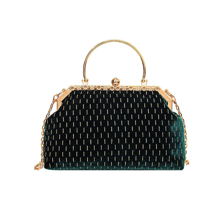 Vintage Glamour Kettenhandtasche