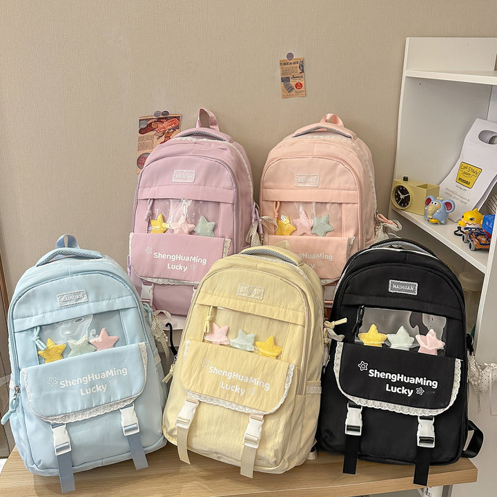 Transparenter Fenster-Rucksack Karnz